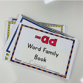 Differentiated -ad Word Family Emergent Readers, image 2