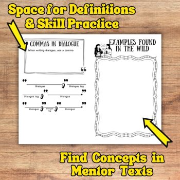 Narrative Writing Graphic Organizers Worksheets 4th-5th Gr. Note-Taking Booklet, image 3