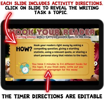 Opinion Writing Bell Ringer Warm-Ups: 50 Digital Persuasive Writing Activities, image 3
