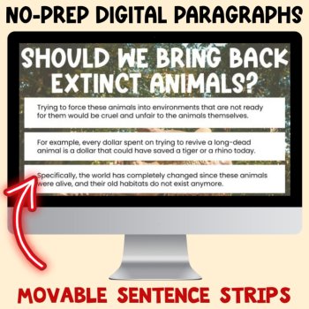 Persuasive Opinion Writing Scrambled Paragraph Puzzles: Organize Sentences, image 4