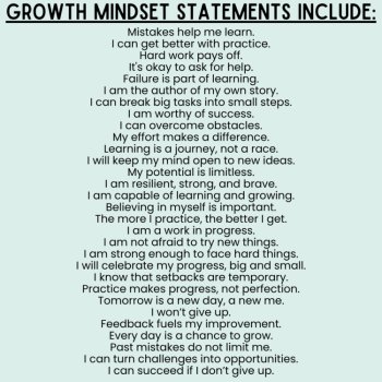 Growth Mindset Printing SEL Penmanship Practice Handwriting Worksheets, image 4