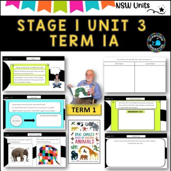 NSW DET Stage 1 English Unit 3 Eric Carle's Amazing Animals  Comp B TERM 1A, image 2