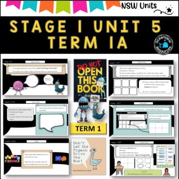 NSWDET Stage 1 English Unit 5 DON'T LET THE PIGEON DRIVE THE BUS Comp B TERM 1A, image 3