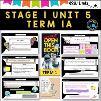 NSWDET Stage 1 English Unit 5 DON'T LET THE PIGEON DRIVE THE BUS Comp B TERM 1A, image 4