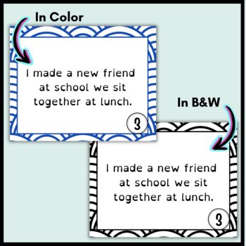 Fixing Run-On Sentences Grammar Task Cards & Scoot Game Grades 4-6 ELA Activity, image 2