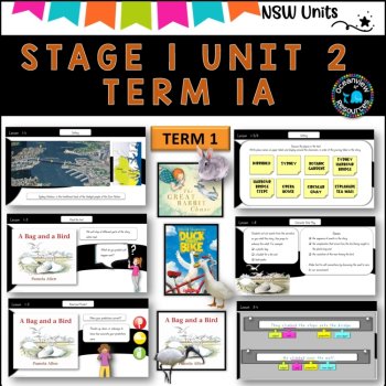 NSW DET Stage 1 English Unit 2 A BAG AND A BIRD Component B TERM 1A Narrative, image 2