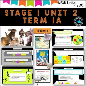 NSW DET Stage 1 English Unit 2 A BAG AND A BIRD Component B TERM 1A Narrative, image 3