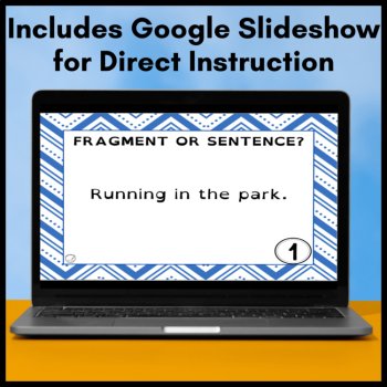 Fix Sentence Fragments Grammar Scoot Game Task Cards for Middle School Writing, image 4
