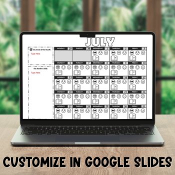 AVID Student Planner for Primary Grades K-2: Customizable Monthly Calendar Pages, image 4