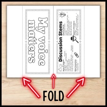 Positive Affirmations Table Tents with Back to School Icebreaker Activities, image 4