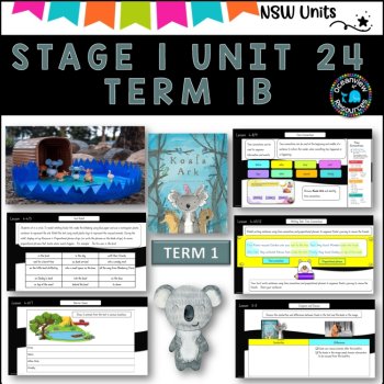 NSW DET Stage 1 English Unit 24 KOALA ARK Component B TERM 1B, image 4