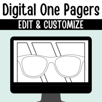 50 AVID One-Pager Templates: Printable and Customizable Digital Version include, image 3