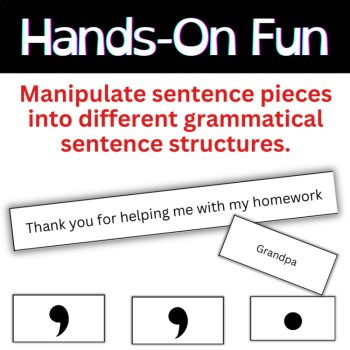 Direct Address Hands On Comma Rules Grammar Activities and Worksheets 5th grade, image 2