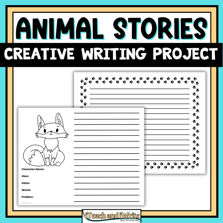 Animal Narrative Writing Project | Collaborative Creative Writing | Grades 2-4
