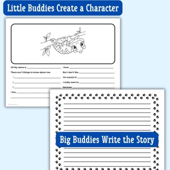 Animal Narrative Writing Project | Collaborative Creative Writing | Grades 2-4, image 3