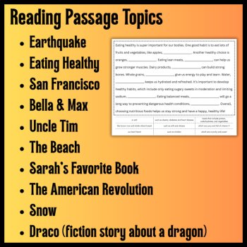 Appositive Phrases: Cloze Reading Passages with Appositives for Grammar Review, image 4