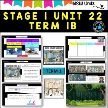 NSW DET Stage 1 English Unit 22  PEGGY, WLD THINGS Component B TERM 1B, image 2