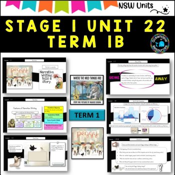 NSW DET Stage 1 English Unit 22  PEGGY, WLD THINGS Component B TERM 1B, image 4