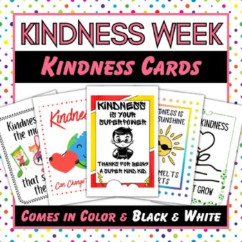 Random Acts of Kindness Week Printable Activities Bundle for Elementary Schools, image 2