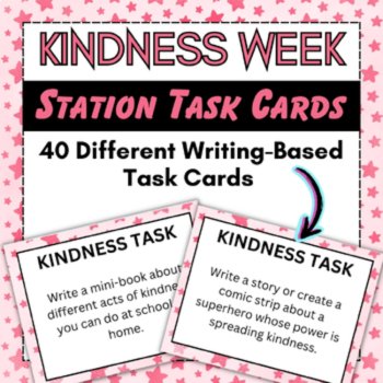 Random Acts of Kindness Week Printable Activities Bundle for Elementary Schools, image 4
