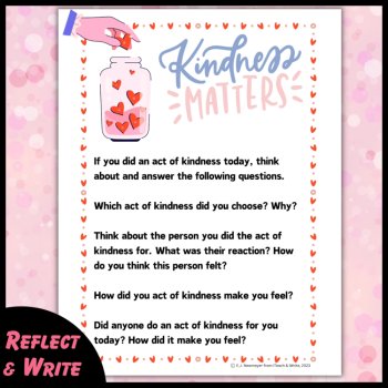 Kindness Week Random Acts of Kindness Pull Tab Posters for Elementary Schools, image 4