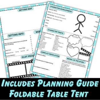 Narrative Writing Task Cards: 12 Prewriting & 48 Revision Centers Activity Cards, image 2