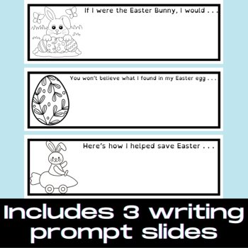Easter Name Bookmarks to Color: Editable Customizable Seasonal Gifts, image 4