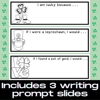 St. Patrick's Day Editable Name Coloring Bookmarks Printable Seasonal Activity, image 4