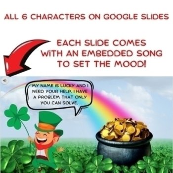 Holiday Narrative Writing Prompt Pull Tab Flyers with Word Banks & Google Slides, image 4