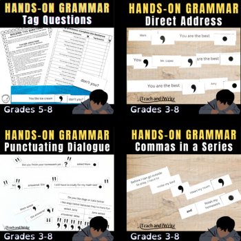 Comma Rules Hands-On Grammar Practice Activities for Grades 3-8: Activity Bundle, image 3