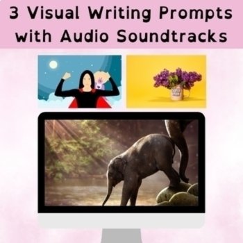 Mother's Day Poetry Writing Bookmarks and Digital Writing Prompts Set to Music, image 3
