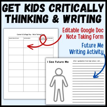 Career Day Printable Activities, Posters, Bookmarks for Elementary Schools, image 3