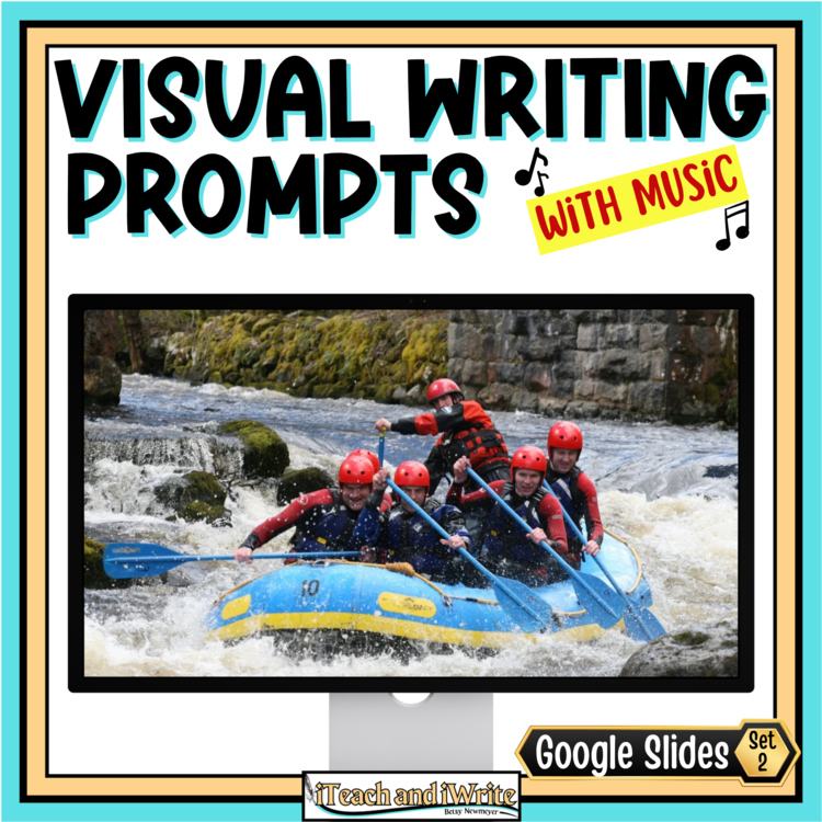 Visual Story Starters: Creative Writing Photo Prompts Set to Music (SET 2)