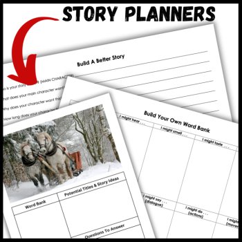 Creative Writing Digital Photo Prompts with Music Visual Story Starters SET 1, image 3