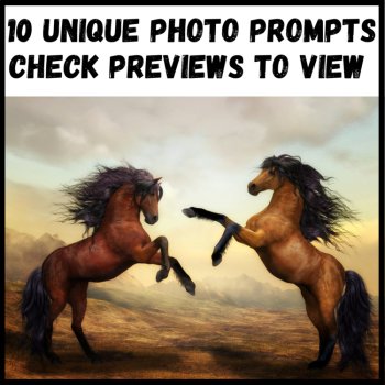 Creative Writing Digital Photo Prompts with Music Visual Story Starters SET 1, image 4