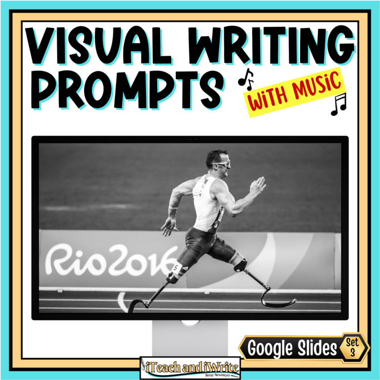 Visual Story Starters: Creative Writing Photo Prompts Set to Music (SET 3)