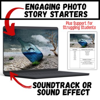 Visual Story Starters: Creative Writing Photo Prompts Set to Music (SET 3), image 2