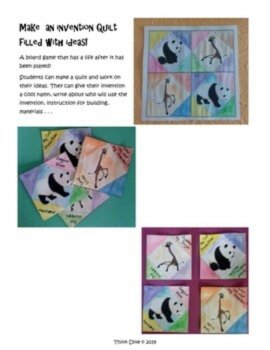 Fun Biomimicry Board Game Mammals | Make an Invention Quilt, image 3