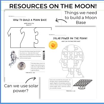 Moon Settlement Design Project | Recycling, Solar Power & Engineering, image 4