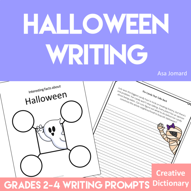 Inspiring Halloween with Unique Creative Dictionary | Grades 2 - 4