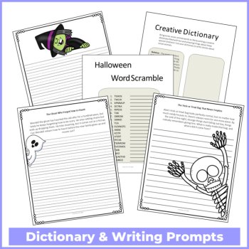 Inspiring Halloween with Unique Creative Dictionary | Grades 2 - 4, image 4