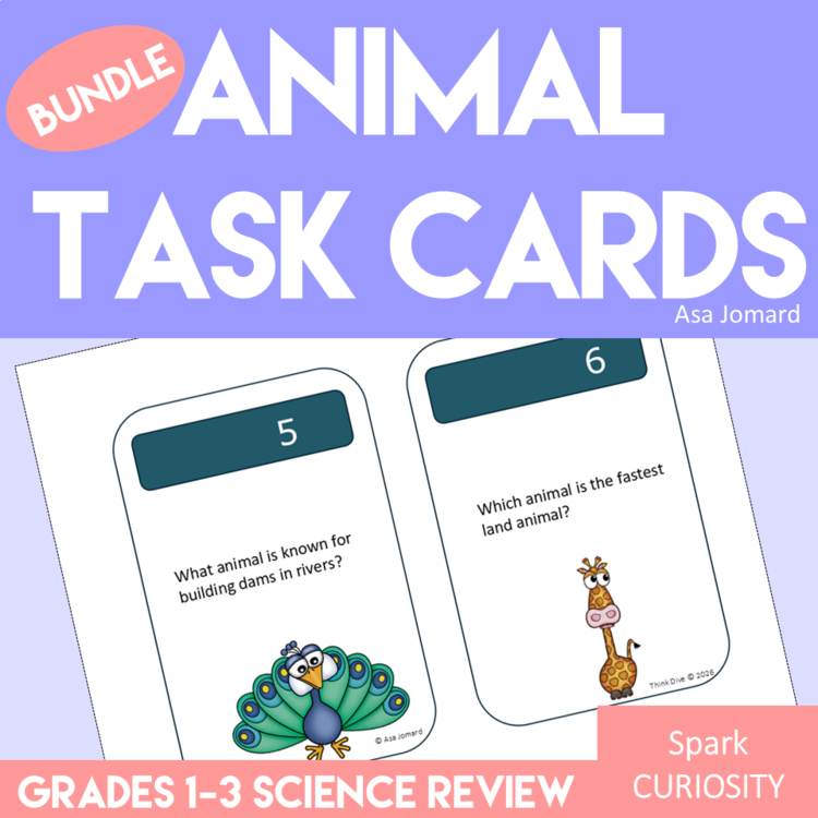 Animal Bundle | Task Cards