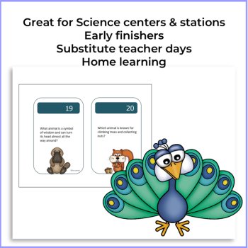 Animal Task Cards – Grades 1–3 | Science Discussion Cards, image 4