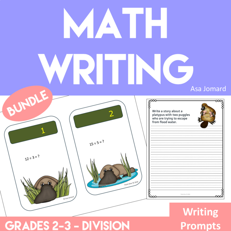 Platypus Math Writing Bundle