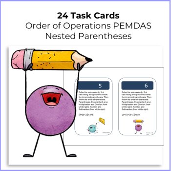 Order of Operations Pemdas Bundle, image 2
