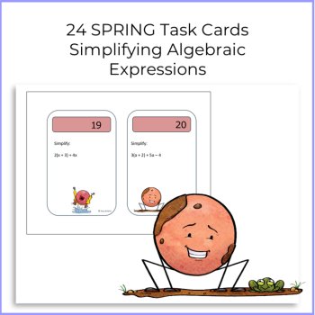 Task Cards Bundles | Pemdas Algebraic Expressions, image 4