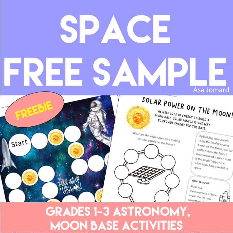 Engaging Space Activities Bundle | Journal Prompts with Game and Posters