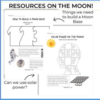 Engaging Space Activities Bundle | Journal Prompts with Game and Posters, image 3