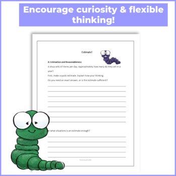 Engaging & Challenging Number Sense Worksheets | Grade 4, image 3