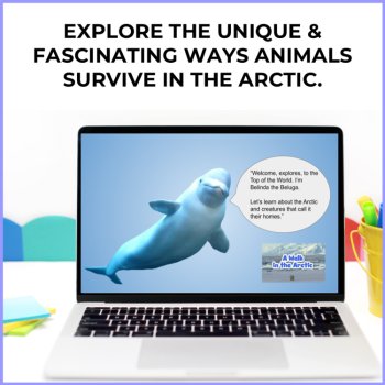 Engaging Arctic Google Slides | Animal Adaptation for Google Classroom™, image 2